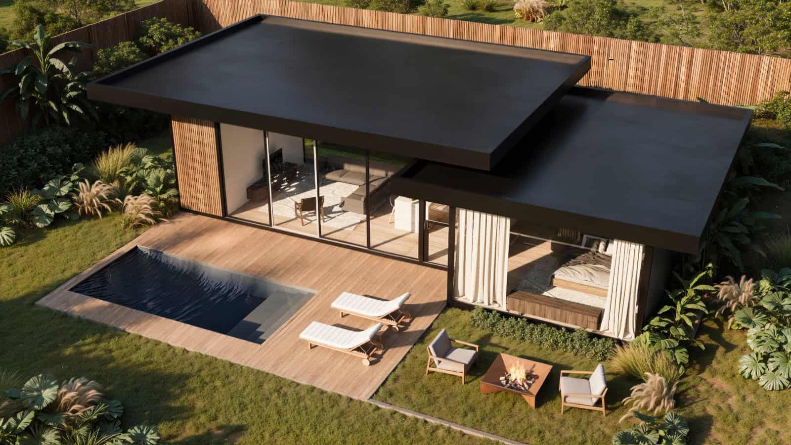 EXCLUSIVE 1 BEDROOM VILLA CLOSE TO DREAMLAND BEACH FOR SALE LEASEHOLD IN BUKIT ULUWATU BE-869 